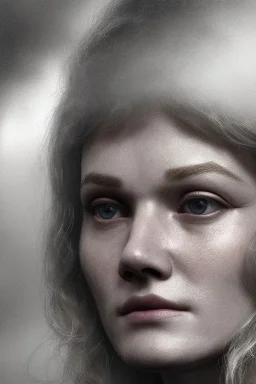 close up portrait of fog as wonderfull Diane Kruger woman, fine detail, highly intricate, modern surrealism painting, defined cracks and breaks, high-quality, volumetric lighting, 8k, ultrahd, George Grie, Marco Escobedo, Igor Morski,Brian Froud, Howard Lyon, Selina French,