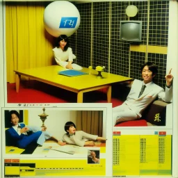 Japanese hotel 80's Advertisement