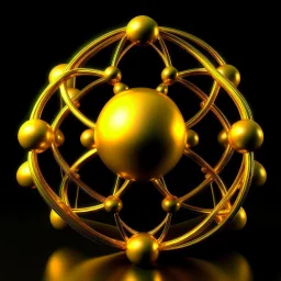 Golden atom model
