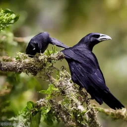 A mix of a Crow and a lizard, highly detailed, hyper-detailed, beautifully color-coded, insane details, intricate details, beautifully color graded, Cinematic, Color Grading, Editorial Photography, Depth of Field, DOF, Tilt Blur, White Balance, 32k, Super-Resolution, Megapixel, ProPhoto RGB, VR, Half rear Lighting, Backlight, non photorealistic rendering