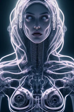 cyberpunk, head, scream women, portrai, open mouth, face cry, perfect skin, tron, cyborg, robot, cyborg, seven , perfekt, real, dream, hr giger