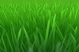 Small Green blades of 2d game grass. Background