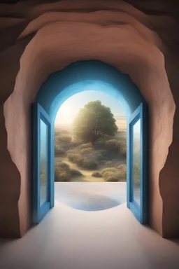 portals to different dimensions opening within each other coming outside view