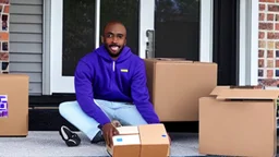 Tyrone takes ps5 controller out of fedex delivery on porch