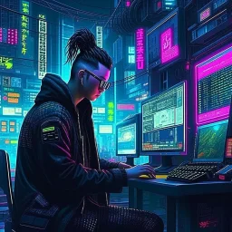 Cyberpunk hackers are not just