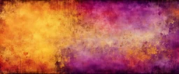 Hyper Realistic Yellow, Orange, Maroon & Purple Multicolored Grungy Retro Background