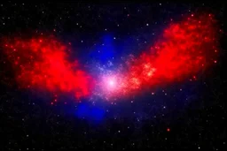 The universe is full of stars and galaxies.