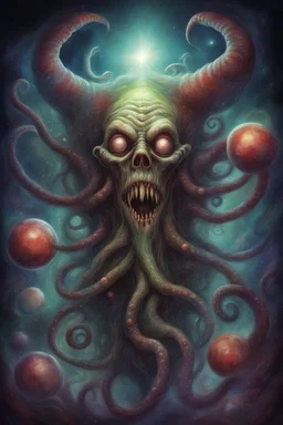 cosmic horror divinity of trickery clownish lovecraftian