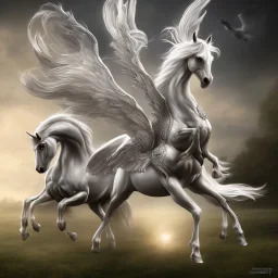 magical pegasus horse