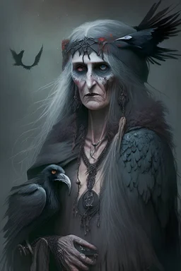 the morrigan as a crone