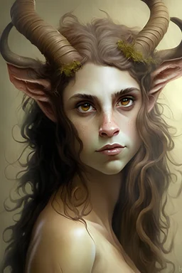 Beautiful Female Satyr