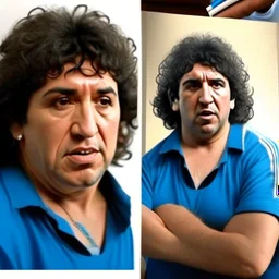 Create a highly realistic 3D scene. An detailed Realistic of Play Football Diego Maradona transforming her into a woman with the same specifications as the attached image. The method of transforming the painting in full detail. A comedic and funny touch. Ultra wide angle. Extremely realistic fine details. Highly realistic detailed display. Great full presentation and amazing drawing style. Transfer the full detailed drawing of the image at a wide and precise angle. Inspiri