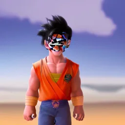 michael jackson as a dragonball z character