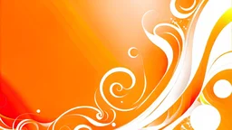 create stylised background image for website in orange and white colours