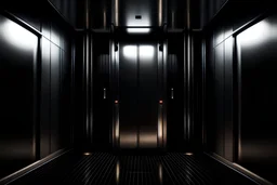 modern elevator dark image for hero section in landing page