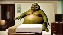 man named jabba the putz falls in hotel room and bruises his taint