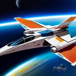 fullbody Drawing of 'sketch of N-1 Naboo Starfighter',intricate detail,andrea bonelli,Kilian Eng,Ohrai,evan lee,Aleksandr Sidelnikov,KyuYong Eom,three quarters frontal aerial view,toned colors,16k