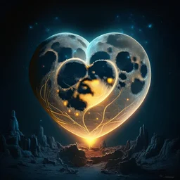 electric heart moon