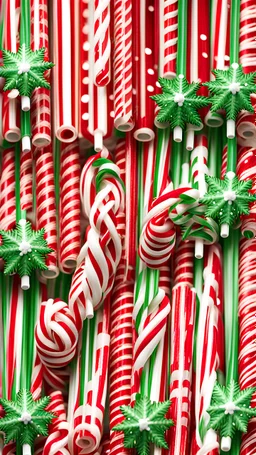 Christmas straw