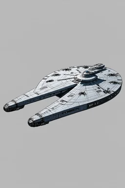 Death warmed over is a half flesh half machine version of the grim reapler with 8 spider like eyes and a central eye to see everying else.The starship Mercury from Star Trek, a elongated version of the 1701-D with 6 nacelles and a hammer head shark shaped saucer and engineering section
