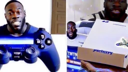 Tyrone steals playstation5 controller from delivered package