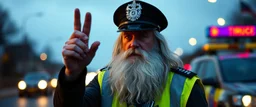 saruman as traffic cop