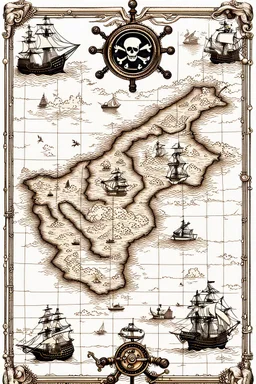 Pirate map