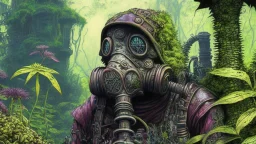 Overgrown gasmask