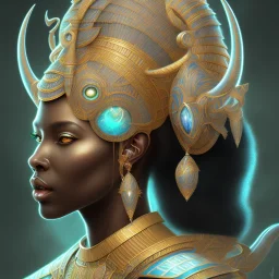 sango fantasy, fantasy magic, intricate, sharp focus, illustration, highly detailed, digital painting, concept art, matte, masterpiece head sexy African beauty black afro hair earth lady silver tiger head Egyptian princess pyramid