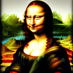 The cat Mona Lisa