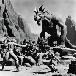 (high res photo by Ray Harryhausen) Damn, it's as clear as day: we've overcome the obstacles