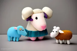 Plushie, the gentle and caring sheep, observed that sometimes toys felt a little left out. Organizing a "Kindness Day," Plushie encouraged each toy to perform small acts of kindness. They shared toys, exchanged stories, and created a stronger bond, discovering that kindness could be as contagious as laughter.