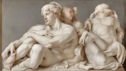 Marble sculpture by pontormo