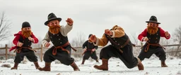 amish punk ginger bread kung fu warriors