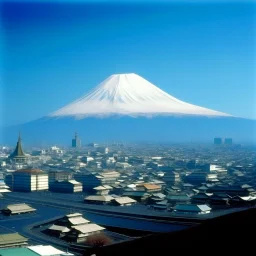 Tokyo Japan 1997 Mount Fuji Photo