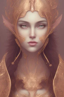 portrait elf, 8k resolution, high-quality, fine-detail, intricate, fantasy art, detailed matte, volumetric lighting, illustration, 3D