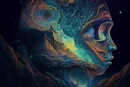 Solitude dmt art