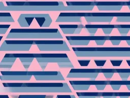triangles technologie blue pink minimalist