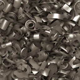 sprite sheet metal scrap, metal trash, metal component