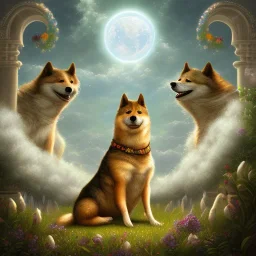 kabosu the doge in heaven