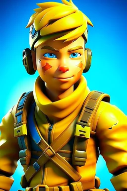 A boy play fortnite and hav fire and watter and kil player