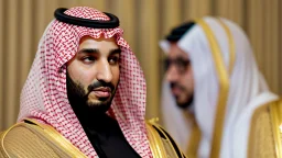 ولي العهد محمد بن سلمان يضع عمامة سوداء