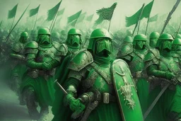 ejercitos de angeles verdes