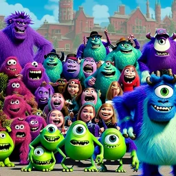 Monsters university battle