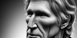 ROGER WATERS by Alan Parker animation. 2m , 8k, Hyperealistic , Hyperdetails ,