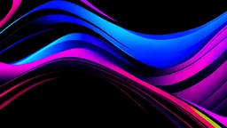 Pink blue black vibrant neon colors background, grain texture wide banner size