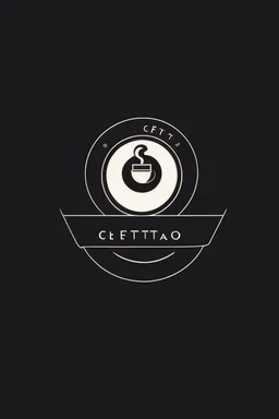 give me a logo minimalist about photostudio and cafe