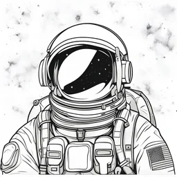 singular white astronaut helmet filled with galaxy, minimalist, clean, high resolution, clear white background