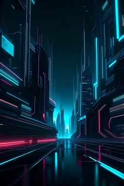 futuristic cyberpunk background