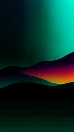 Abstract, minimalistic wallpaper with two hues, gradient, dark, vibrant